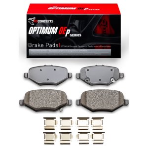Ford Flex Brake Pads - Rear - R1 Concepts - Optimum OE - `13-`19